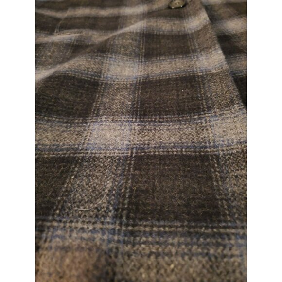 Pierre Dumas Boho Vintage Sz Small (8-10) Wool Jacket-Long Blazer blk, blue, gry - Picture 4 of 11